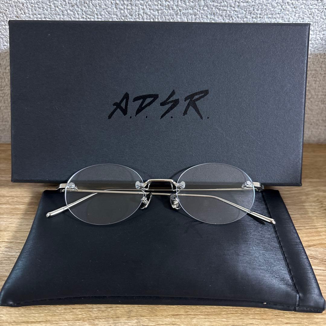 ADSR リムレスメガネ