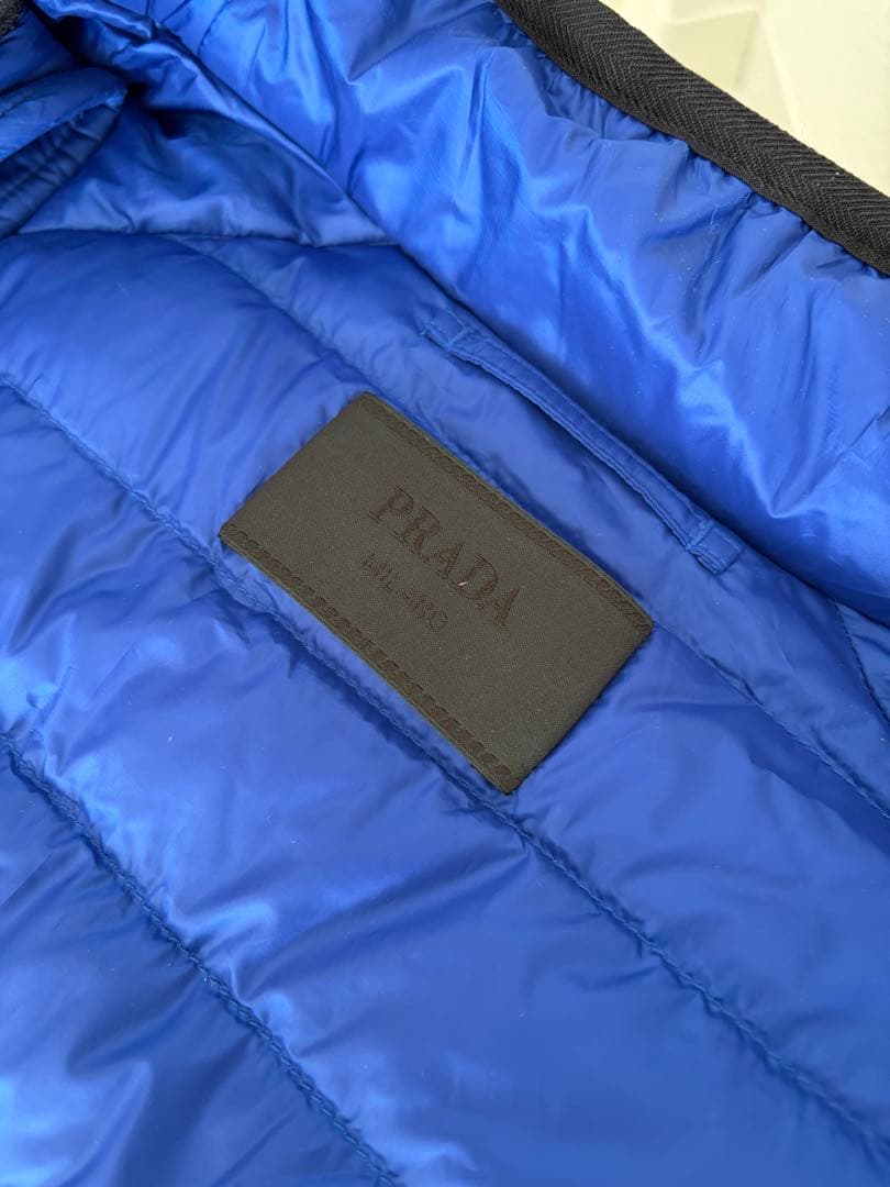 PRADA ダウンジャケット サイズ52 青