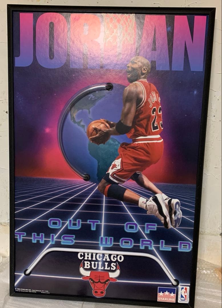 m*3様 NEONETICS ネオン管アートパネル　マイケルジョーダン