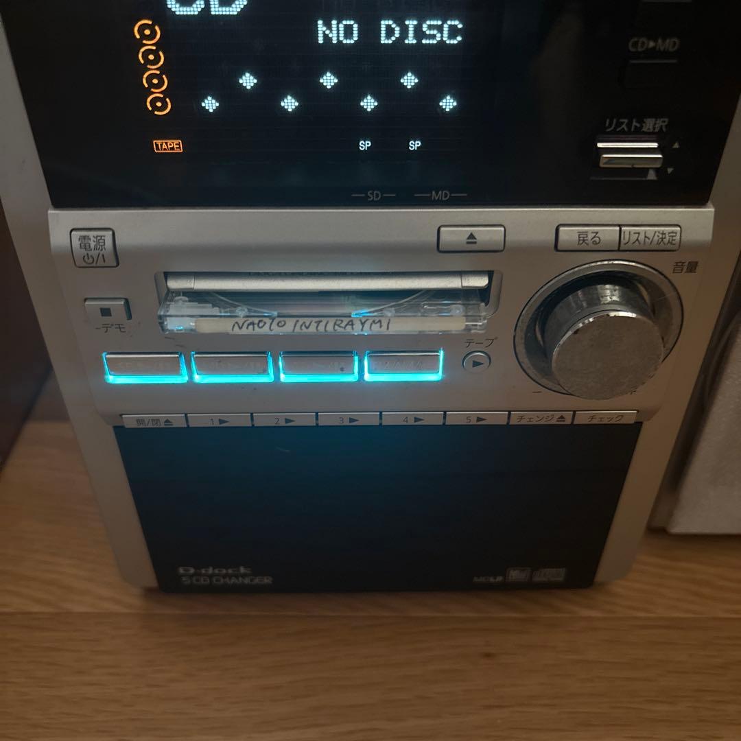 【中古】Panasonic SA-PM730SD 5CD システムコンポ