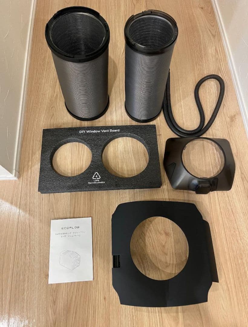 暖房&冷房　ECOFLOW WAVE 2 本体+専用バッテリーセット