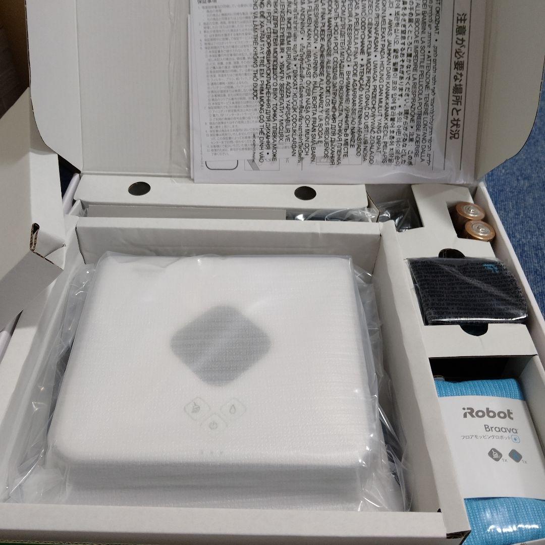 新品 iRobot Braava 380j ブラーバ 床拭きロボット