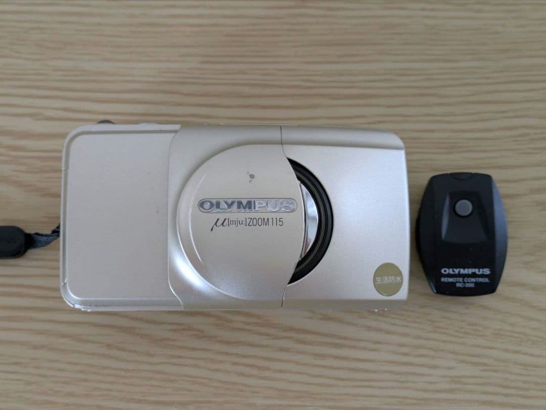 【動作確認済み】OLYMPUS μ mju ZOOM 115 フィルムカメラ