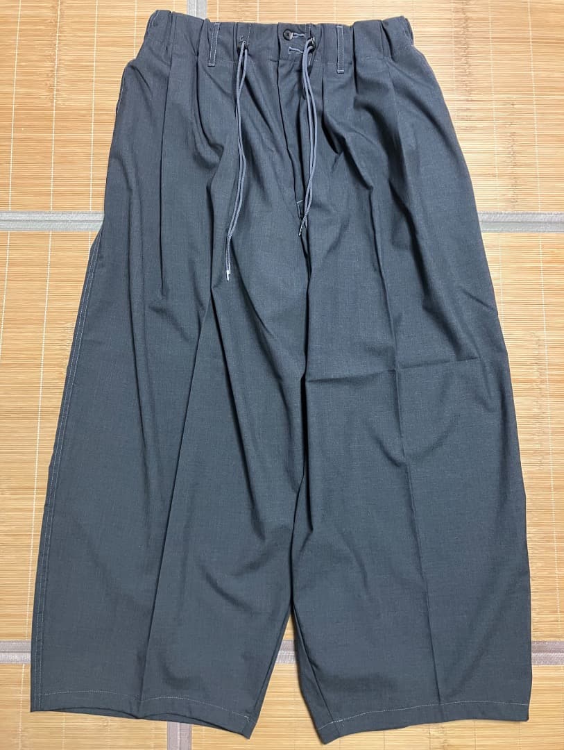 パンツ Sillage circular pants anthracite