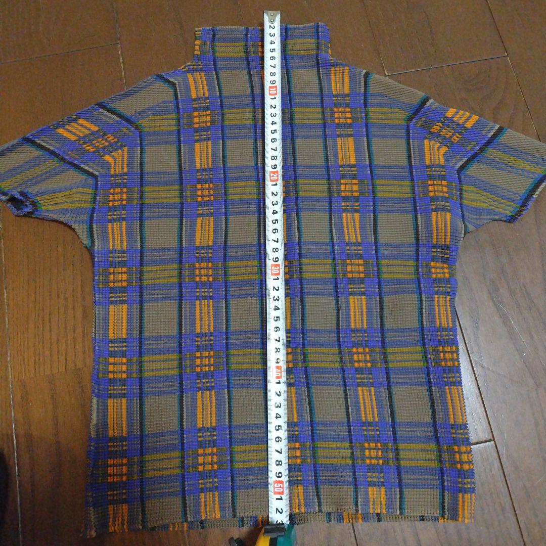 ISSEY MIYAKE PLEATS PLEASE カットソー チェック L