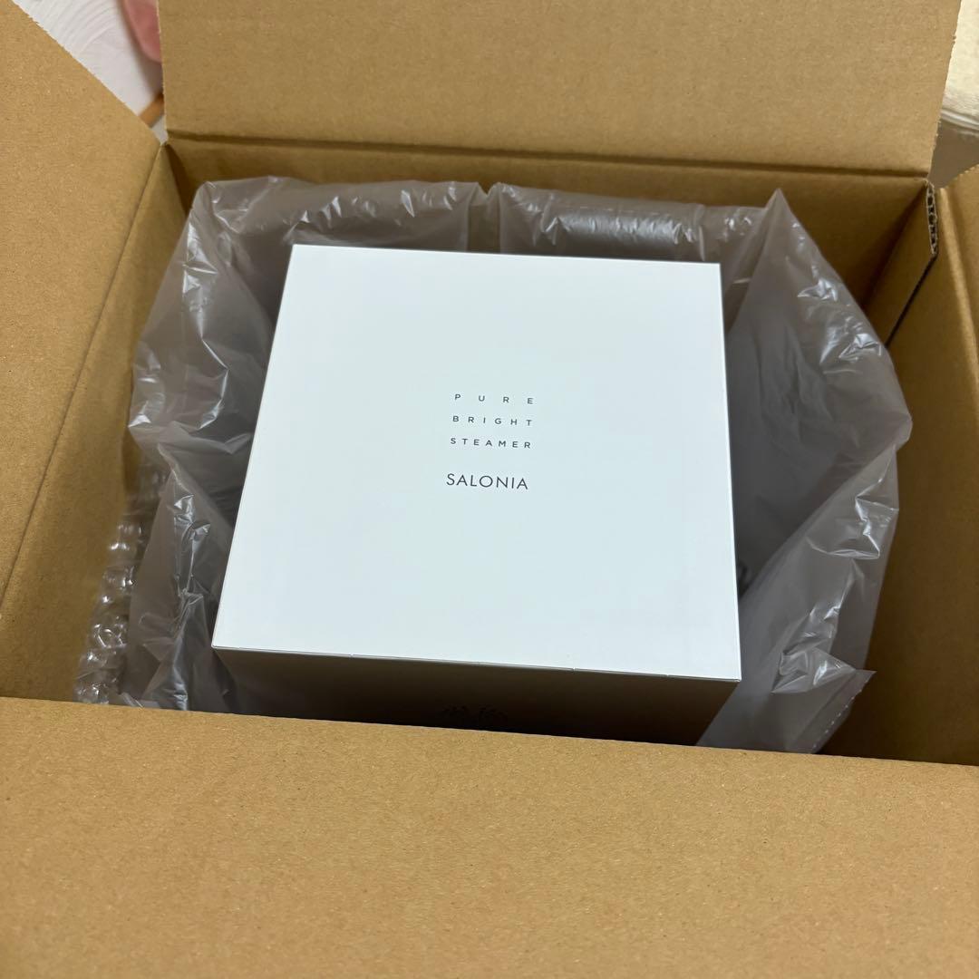 【未使用品】SALONIA PURE BRIGHT STEAMER