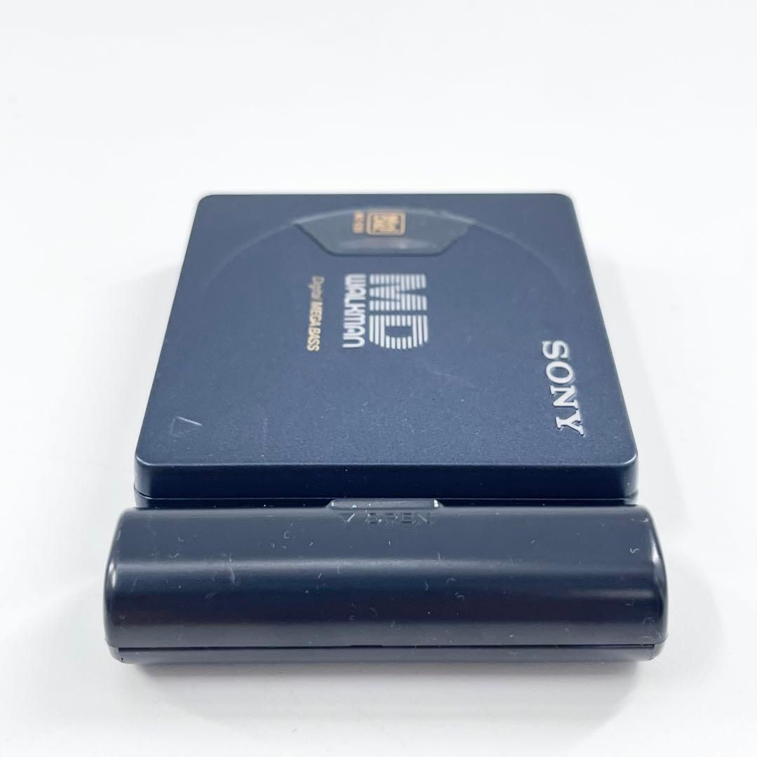SONY MZ-E55 MDウォークマン 美品 動作確認済 リモコン ケース付