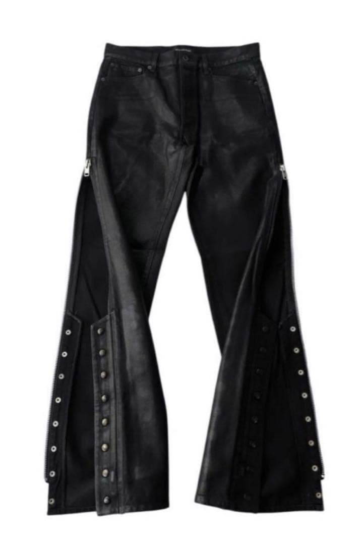 パンツ No Mass Prod 008GLM WAXED DENIM