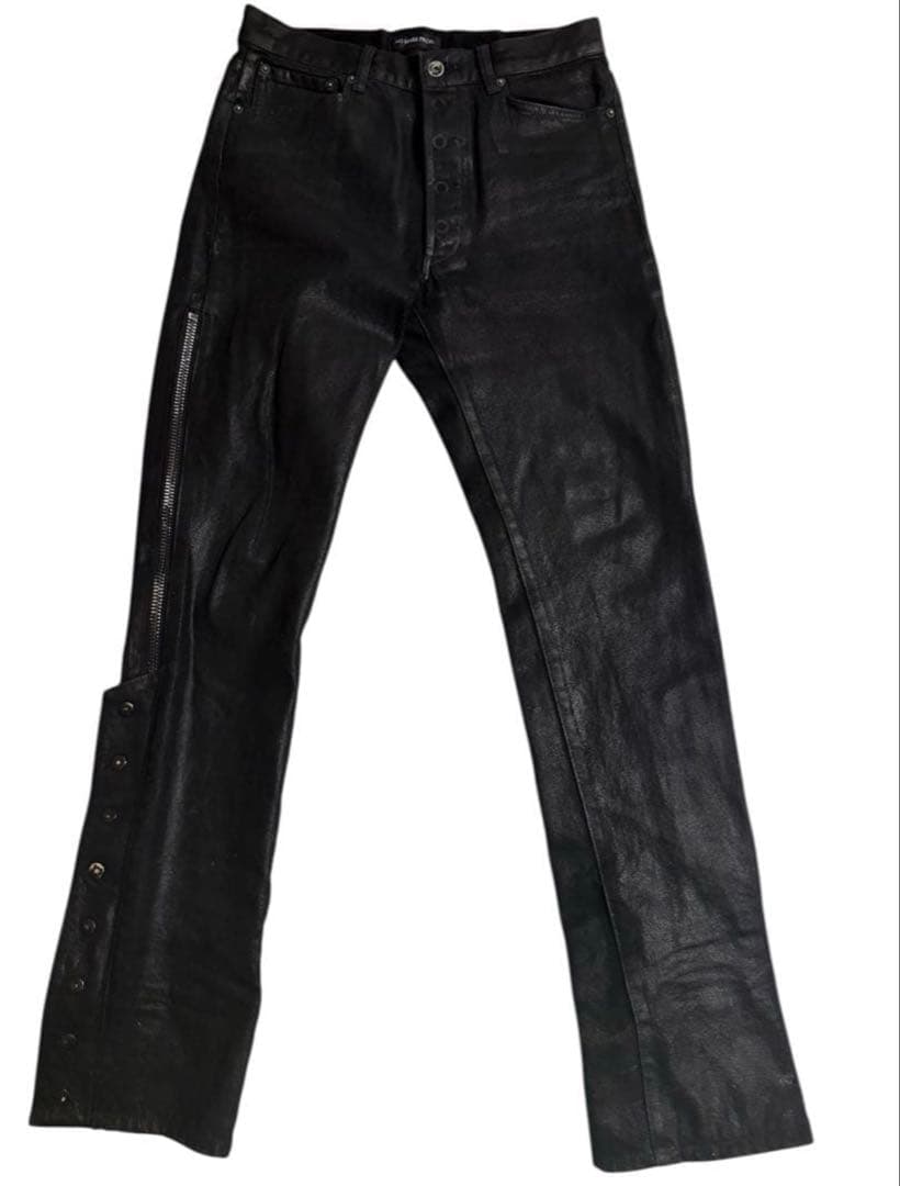 パンツ No Mass Prod 008GLM WAXED DENIM