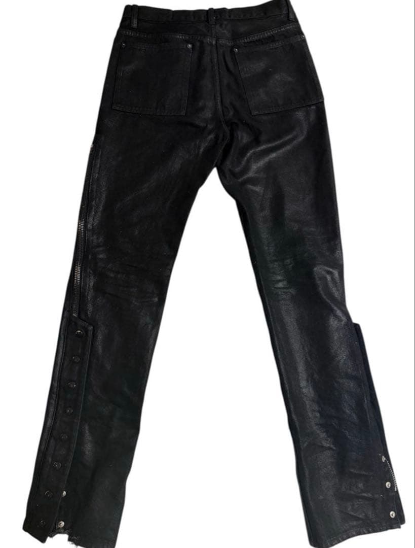 パンツ No Mass Prod 008GLM WAXED DENIM