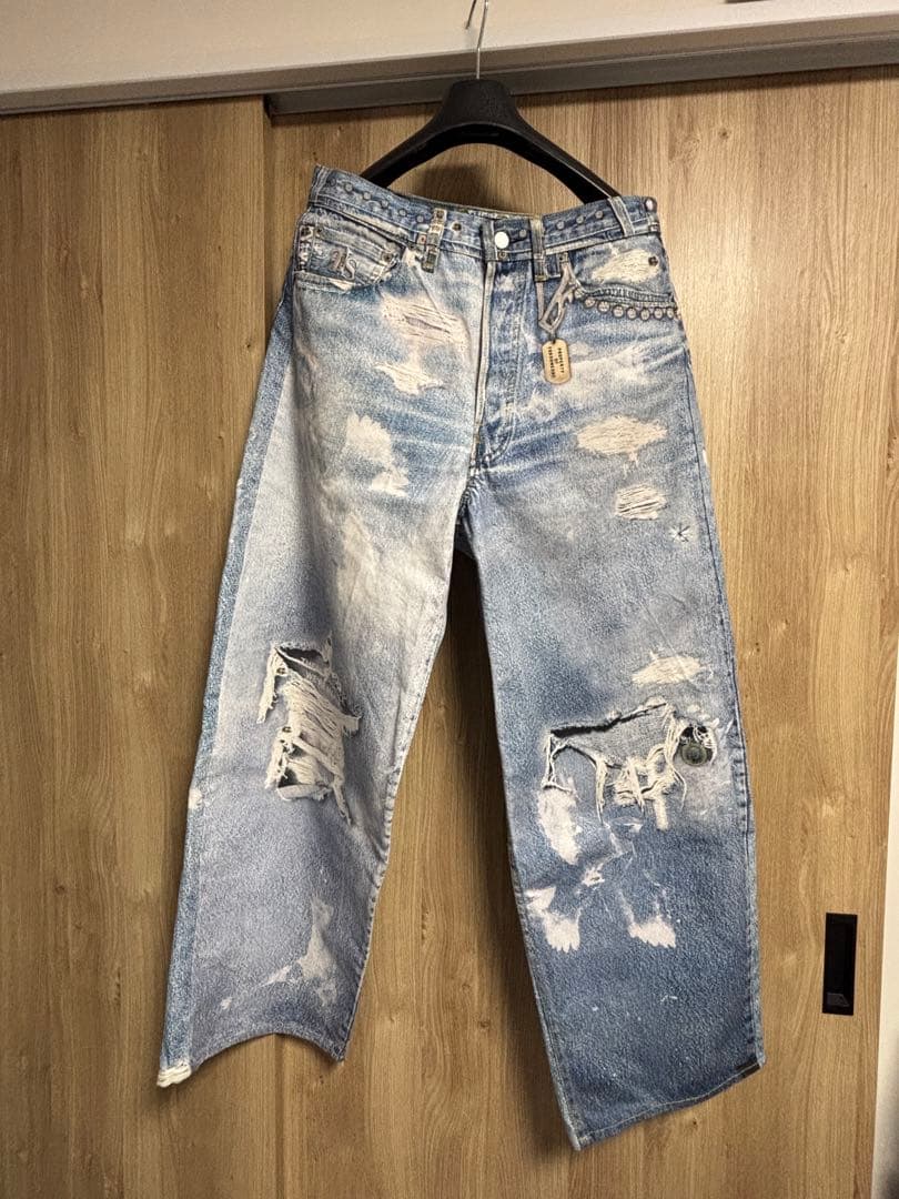 パンツ FORSOMEMONE XX EFFECT DENIM