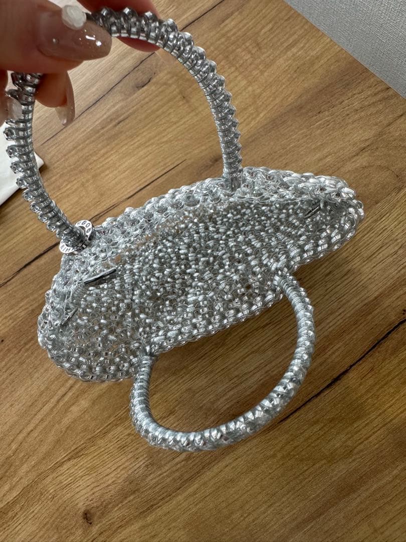 ANTEPRIMAワイヤーバッグ スタンダードミニアトゥーラ シルバー