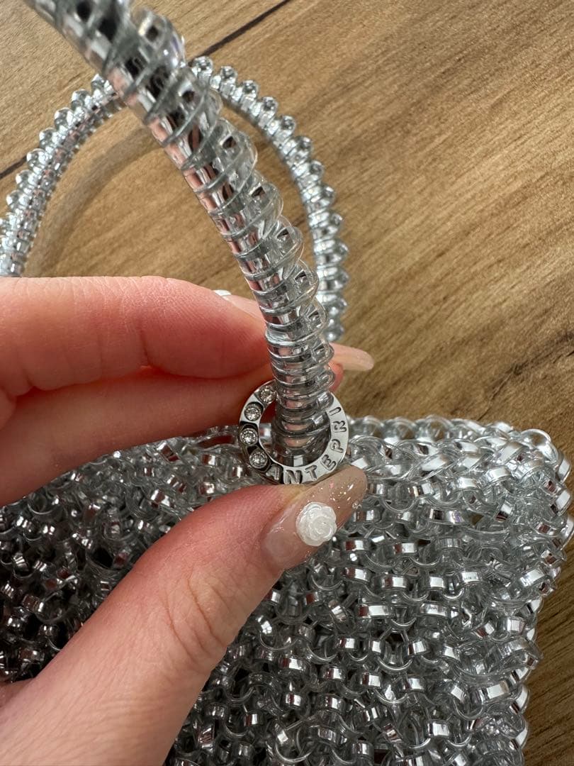 ANTEPRIMAワイヤーバッグ スタンダードミニアトゥーラ シルバー