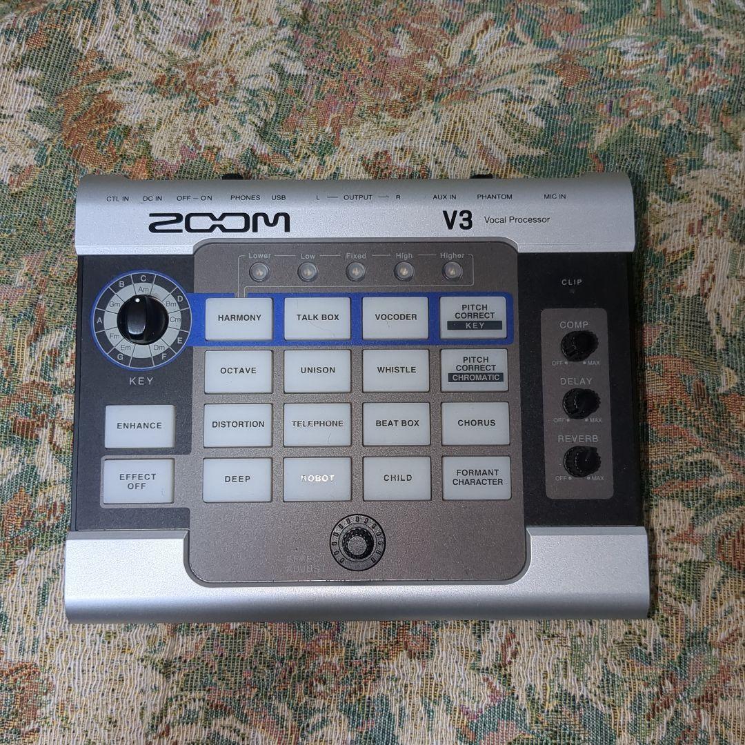 ZOOM V3 Vocal Processor ボーカルエフェクター