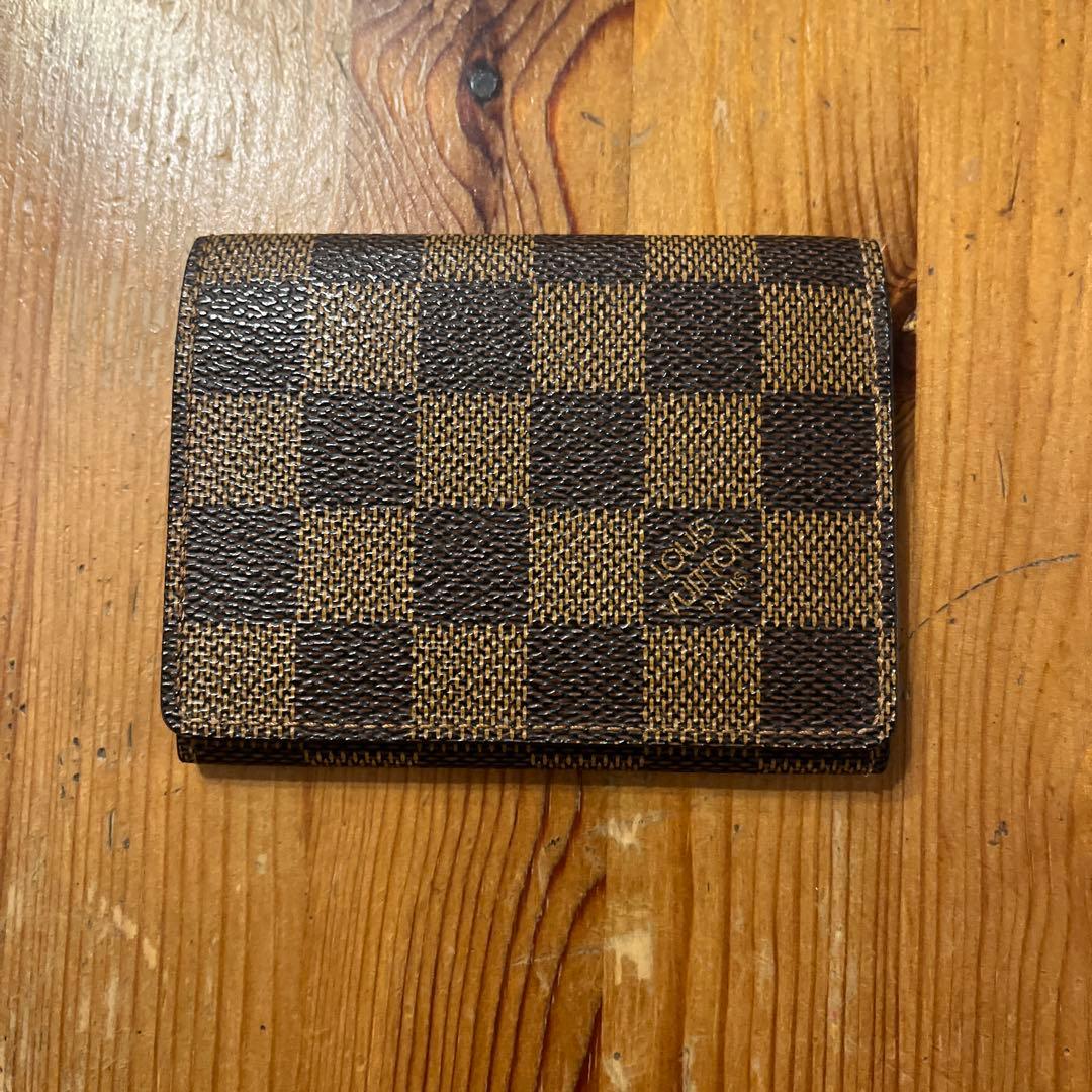 ヴィトン　ダミエ　カードケール　名刺入れ