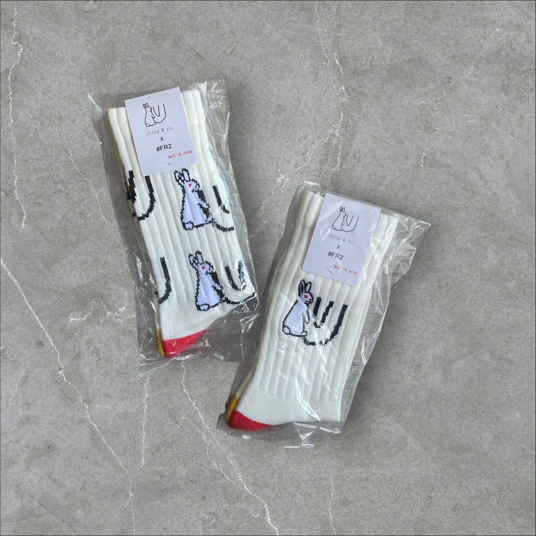 ching&co FR2 コラボ ソックス 靴下　2足セット