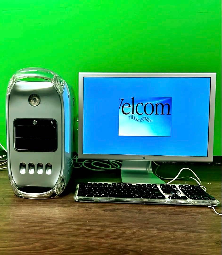 動作中古商品Apple power Mac Ｇ4 MDDと付属品多数