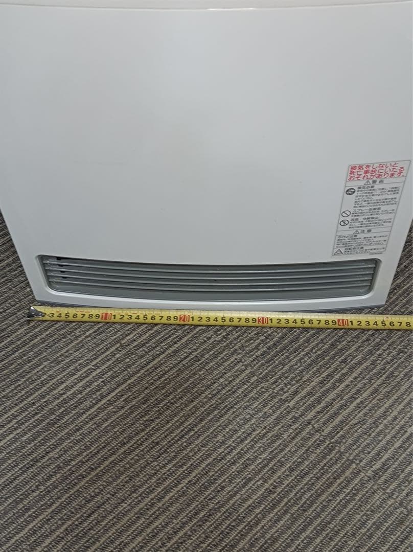 [八6506] ノーリツ 2021年製 都市ガス用 ガスファンヒーター