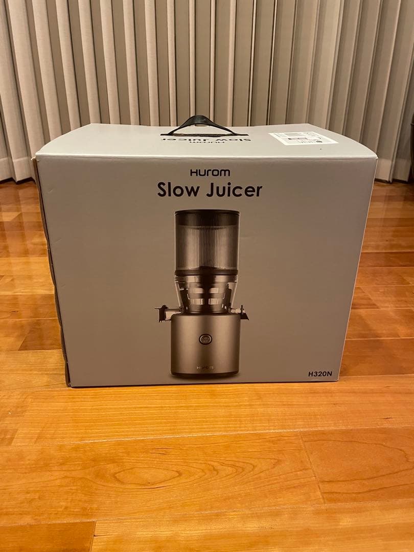 HUROM H320N スロージューサー マットホワイト
