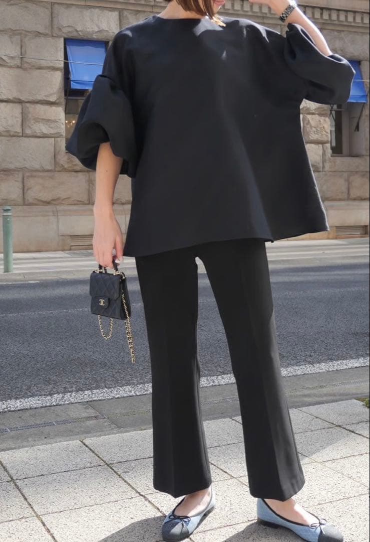 新品未使用タグ付き　heve イージーベルPT ブラック　34