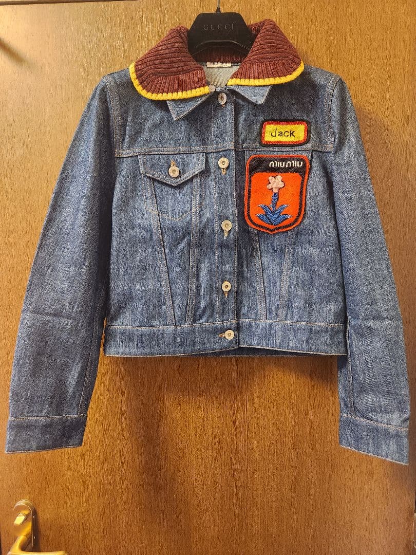 MIU MIU　デニムジャケット