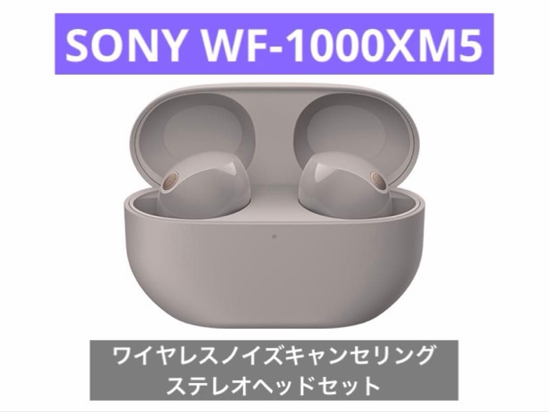 美品 SONY WF-1000XM5 スモーキーピンク