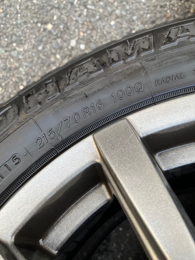 c*8様 ヨコハマ GEOLANDAR 215/70R16デリカ d5エクリプス