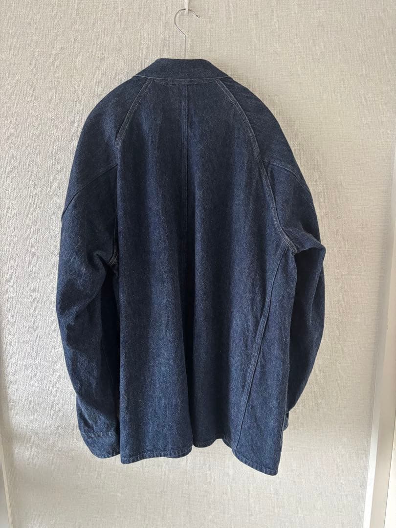 21SS comoli デニムカバーオール　サイズ3