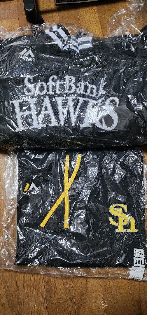 福岡ソフトバンクホークスグランドコート・パーカーセット