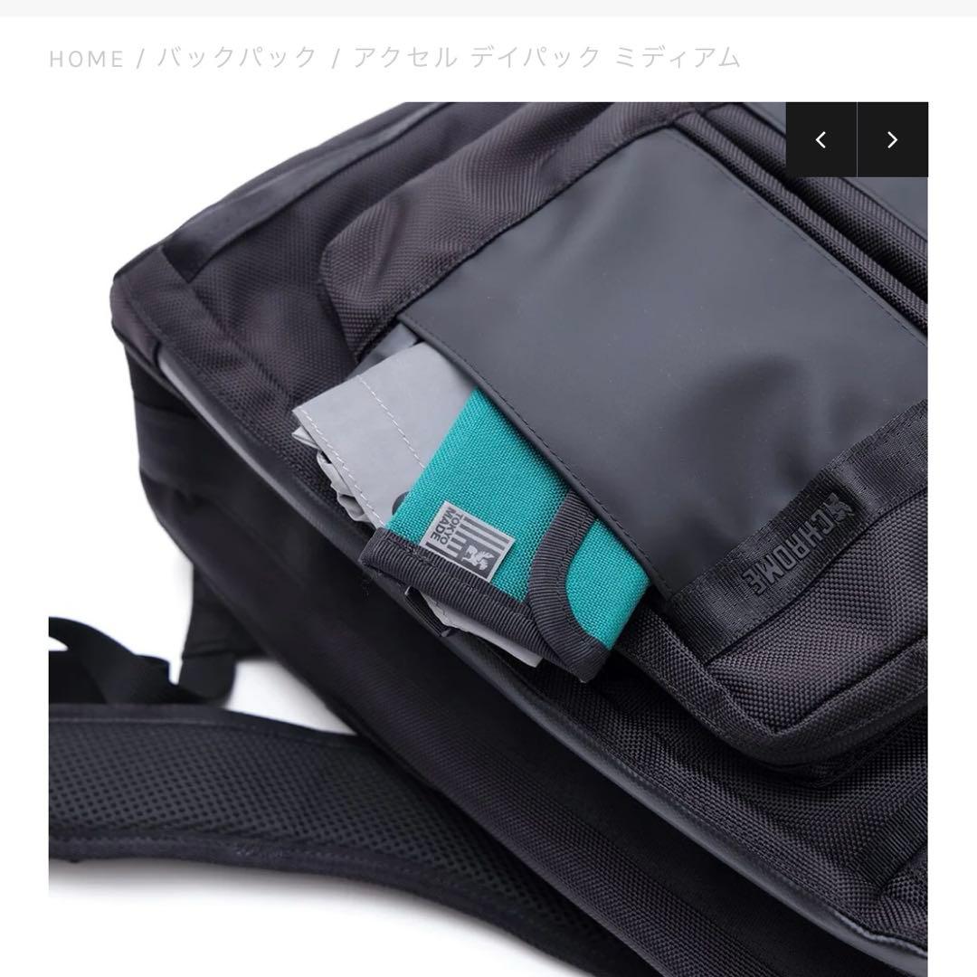 CHROME ブラックリュック