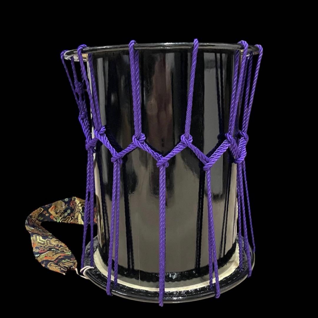 【美品】桶胴太鼓 1.6尺　ソフトケース　担ぎ紐　バチ(おまけ)