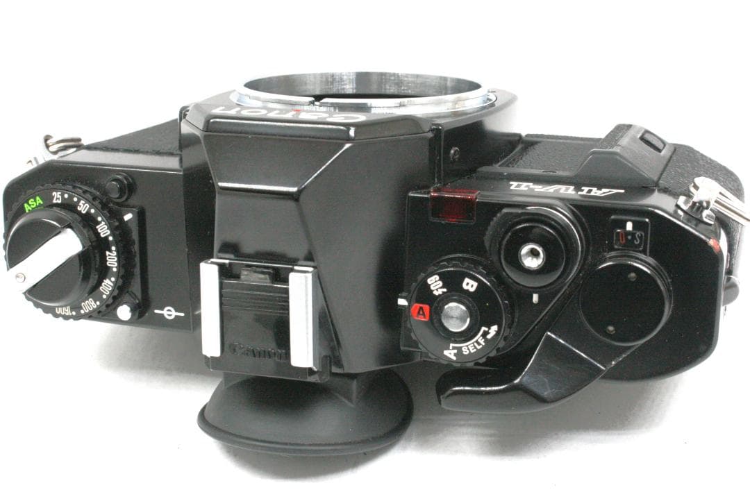 【整備済】 Canon AV-1 黒 FD 50mm F/1.8 付属品有 19