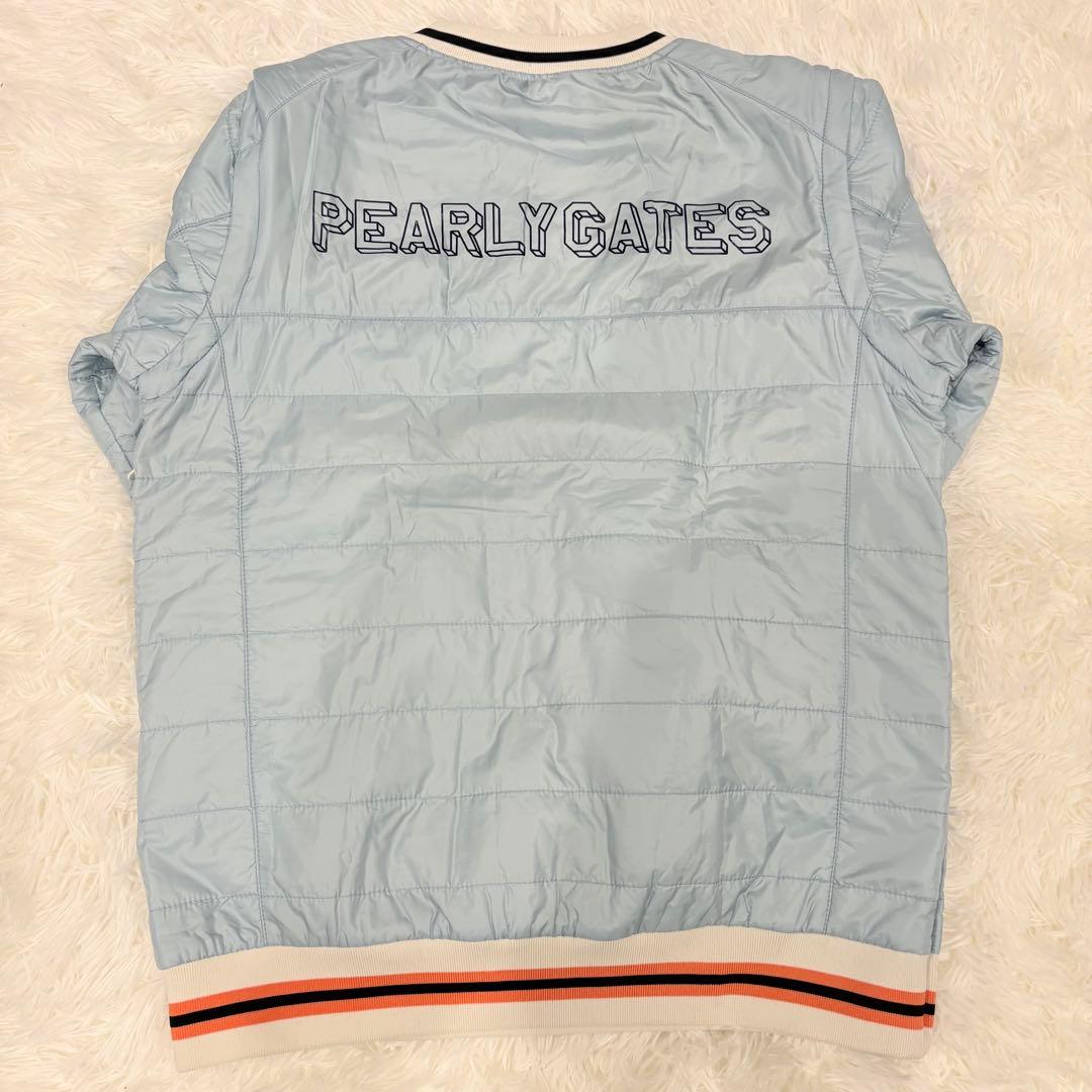 美品　パーリーゲイツ　4WAY　中綿　スニード　リバーシブル　ベスト ホワイト