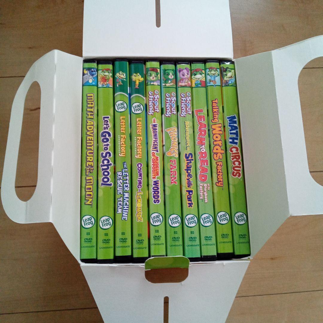 LeapFrog 教育DVD 10枚 Mega Pack