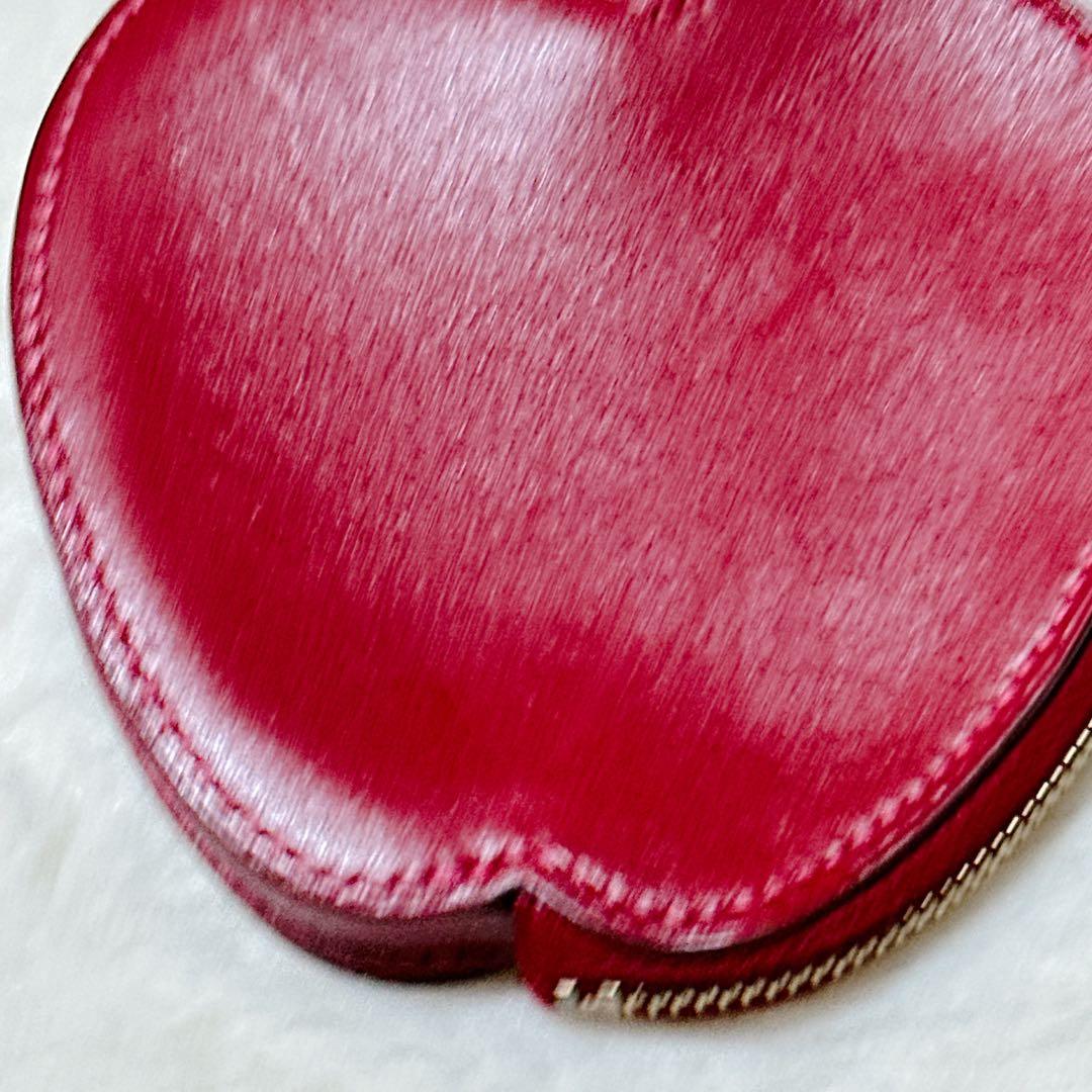 エルメスHERMÈS リンゴ型 ケース 赤