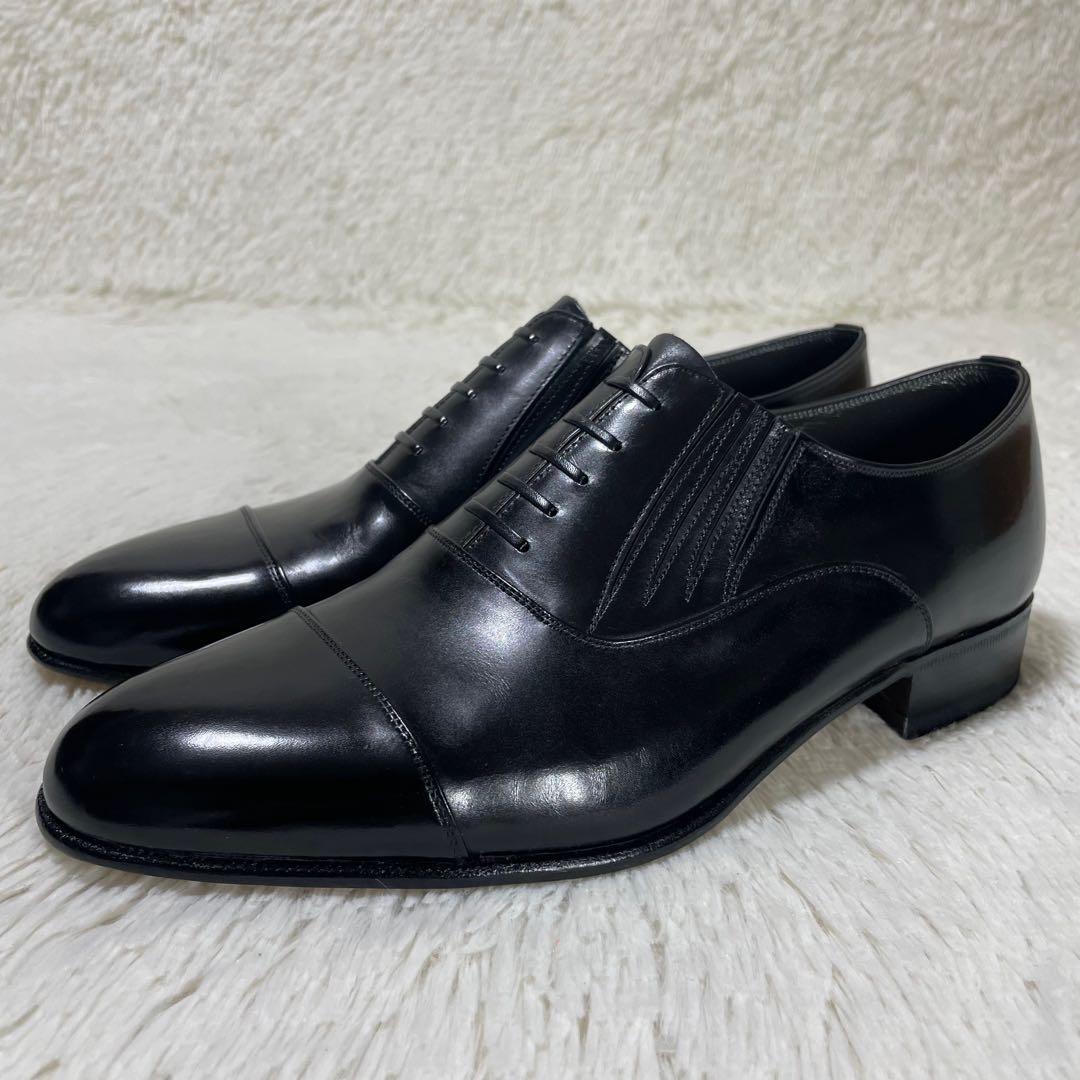 新品未使用✨定3.7万　高島屋　ストレートチップ　日本製　高級仕様　冠婚葬祭対応