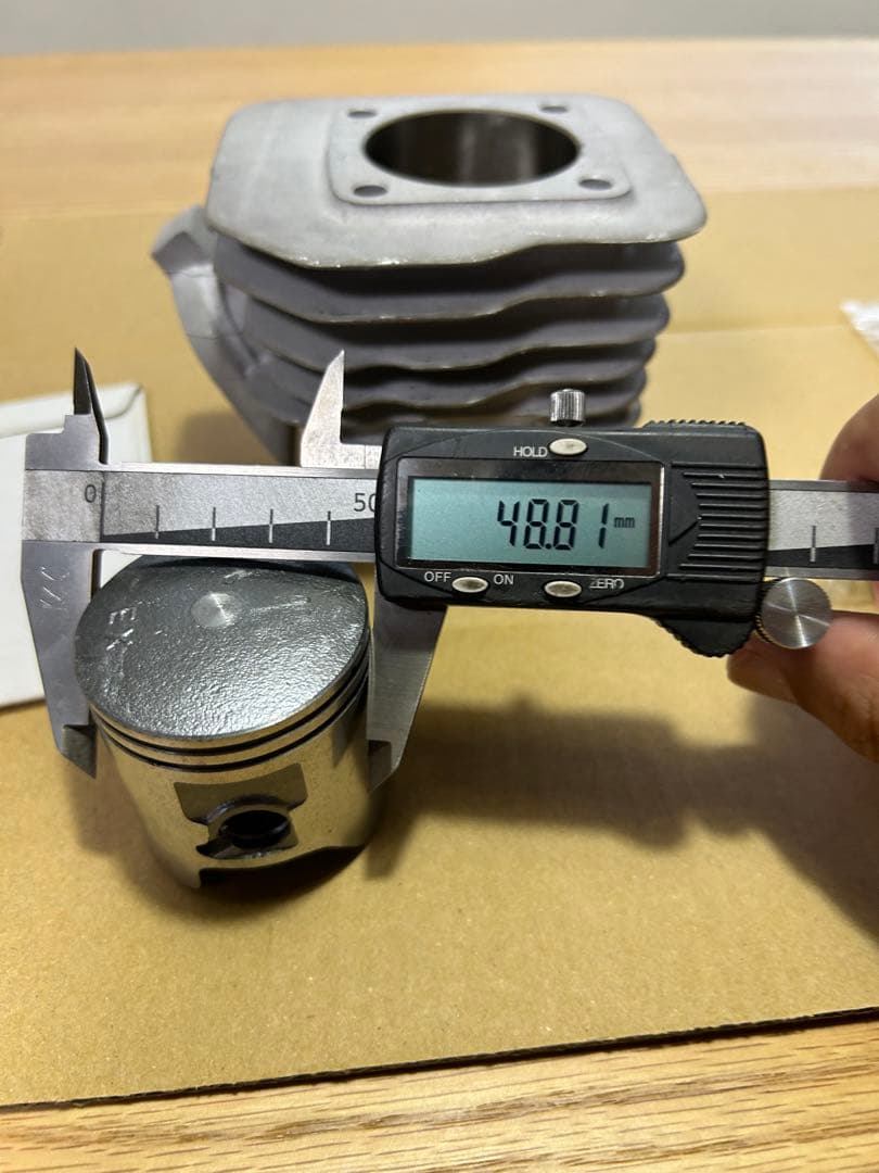 スーパーDIO系　ボアアップ　AF28　ポート加工済み　49mm