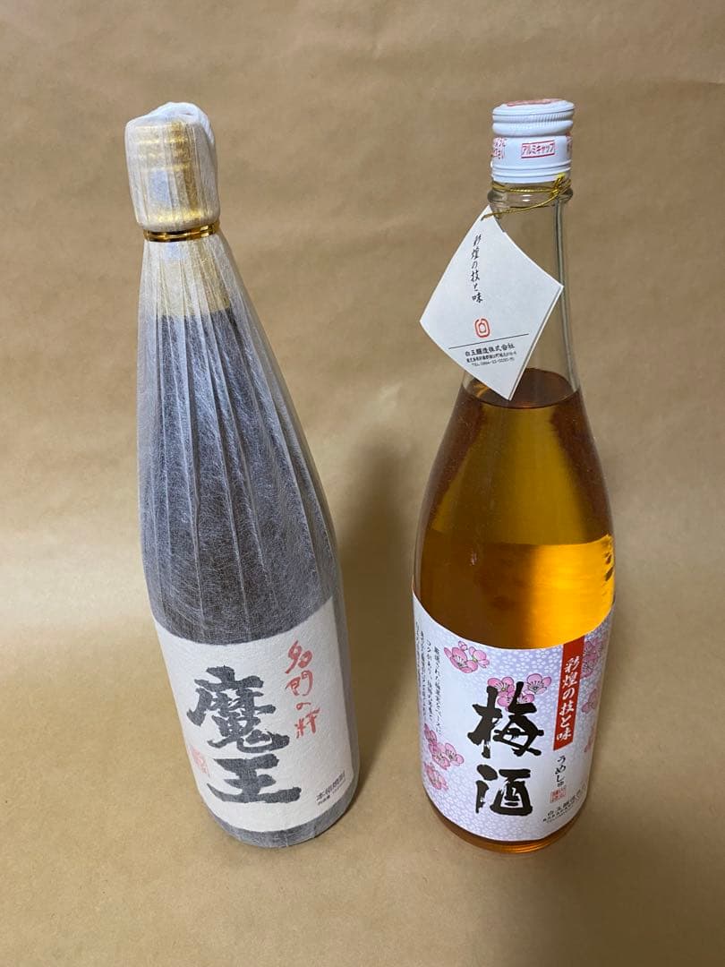 魔王1800mlと梅酒1800mlの2本セット