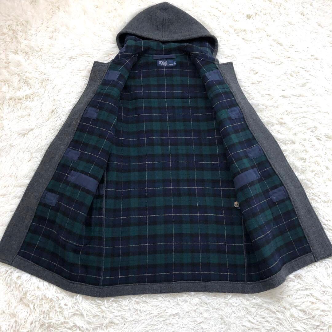 入手困難✨ヴィンテージ　ポロバイラルフローレン USA製 ダッフルコート ウール