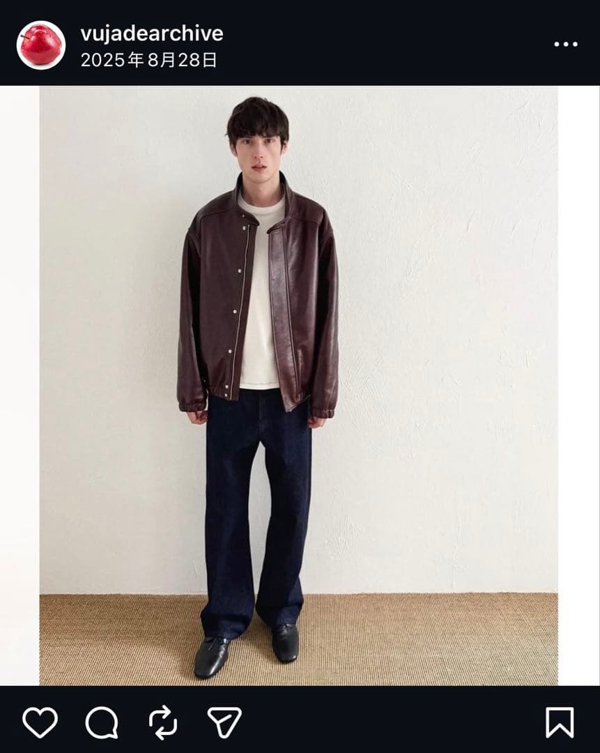 i SHII ghost leather dirby イシイ