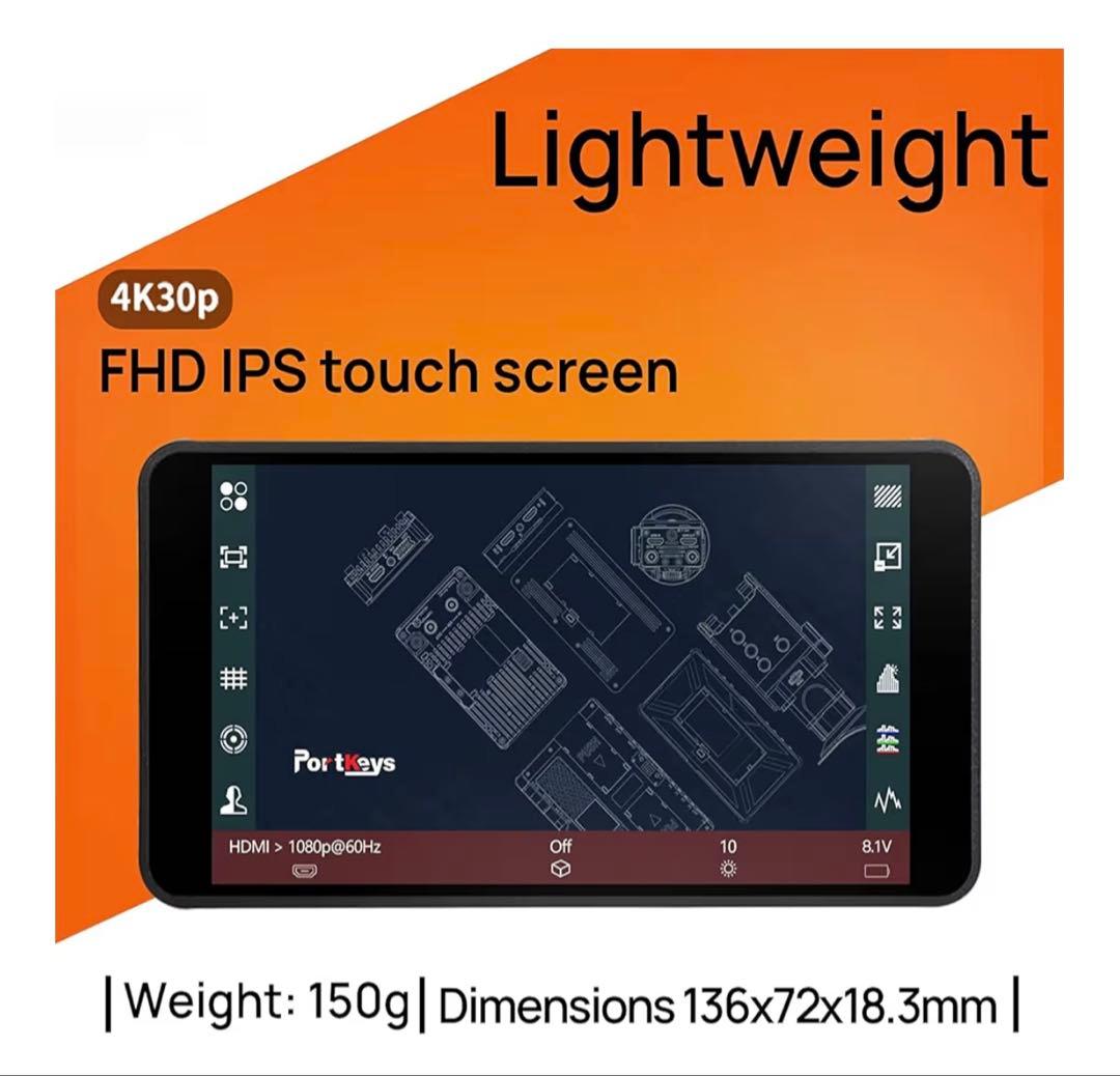 【特別値下げ本日24時まで限定】Portkeys PT5 II カメラ モニター