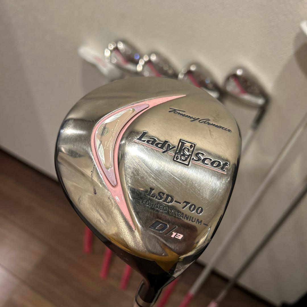 ウィルソン他　レディースL 右利き　ハーフゴルフセット