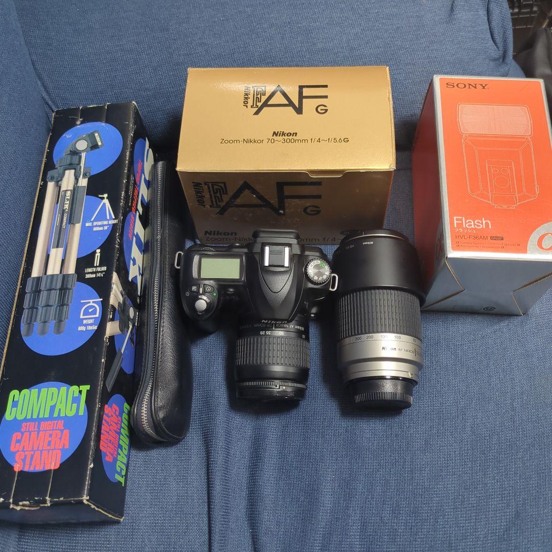 Nikon D50 デジタル一眼レフカメラセット (本体、純正レンズ3本他)