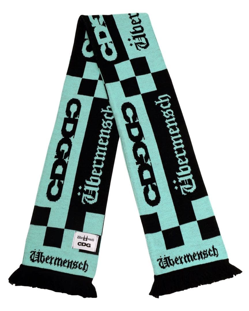 小物 CDG x G-DRAGON Checkered Stole mint