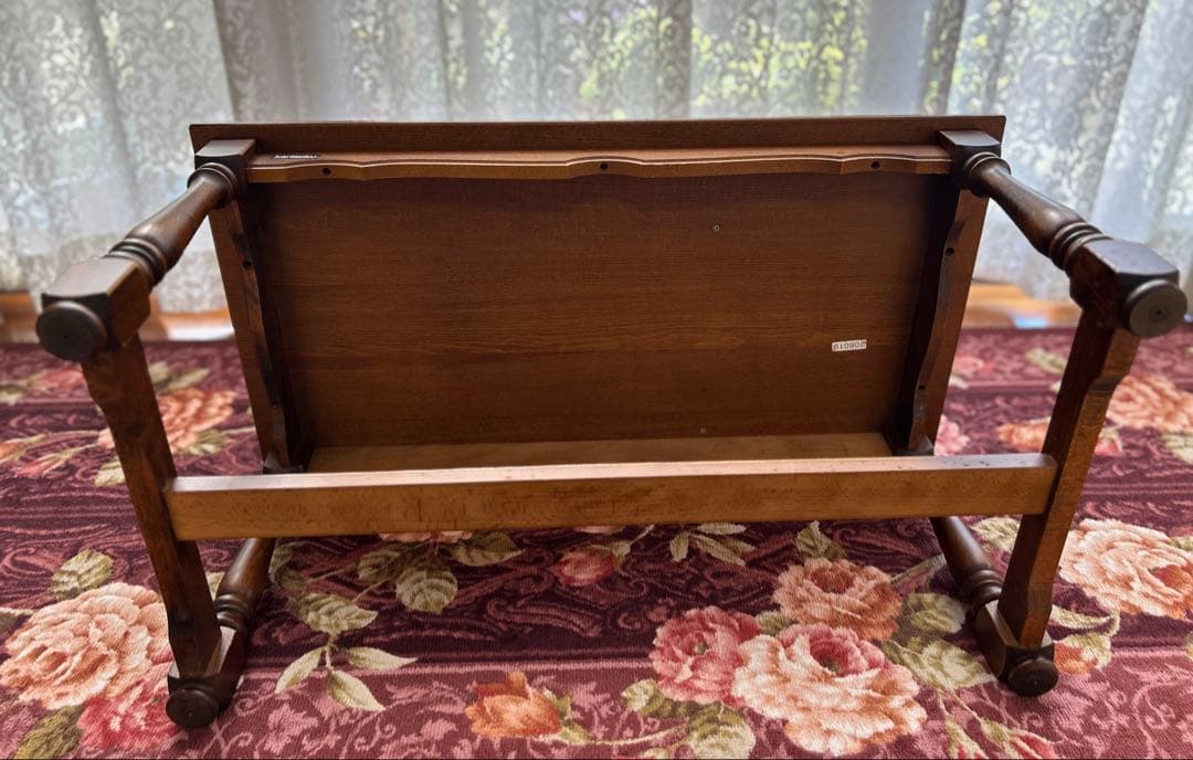 karimoku カリモク　テレフォンベンチ　レトロ