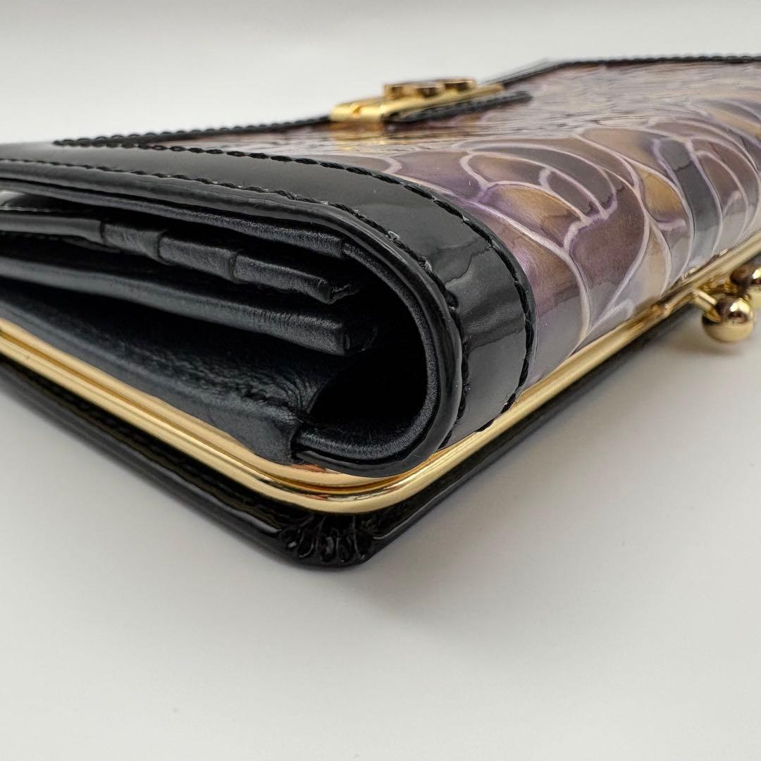 【希少】◎美品 ANNA SUI がま口 長財布