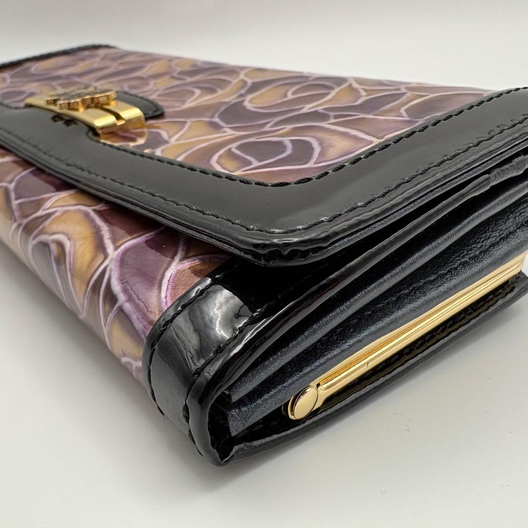 【希少】◎美品 ANNA SUI がま口 長財布