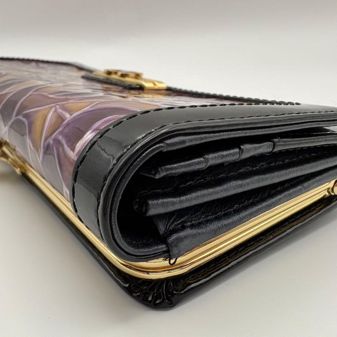 【希少】◎美品 ANNA SUI がま口 長財布