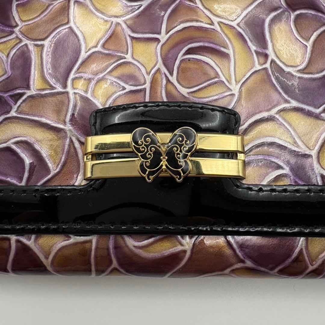 【希少】◎美品 ANNA SUI がま口 長財布