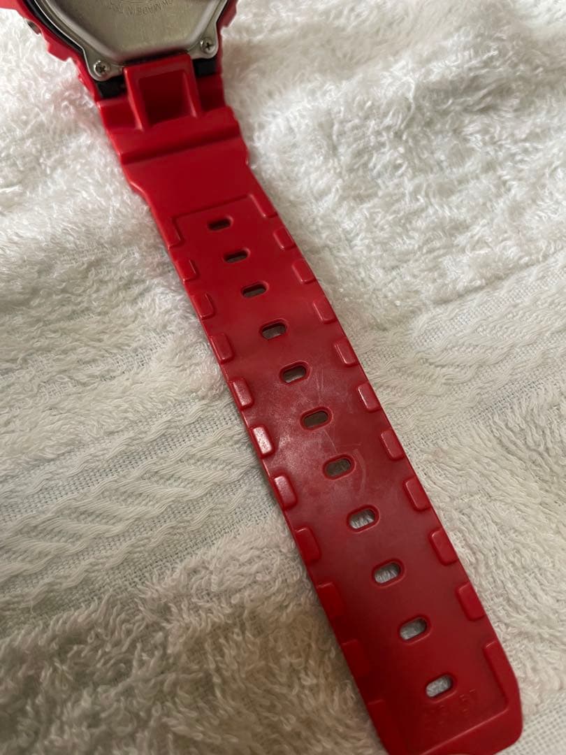 【美品】CASIO G-SHOCK DW-6900CB クレイジーカラー 赤